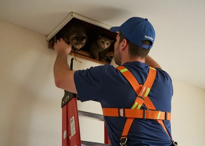 Safe Roof Cavity Access Tennyson